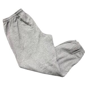 Men’s Gildan Heavy Blend Grey Fleece Sweatpants Size XL